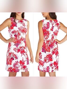 Mario Serrani floral shift dress